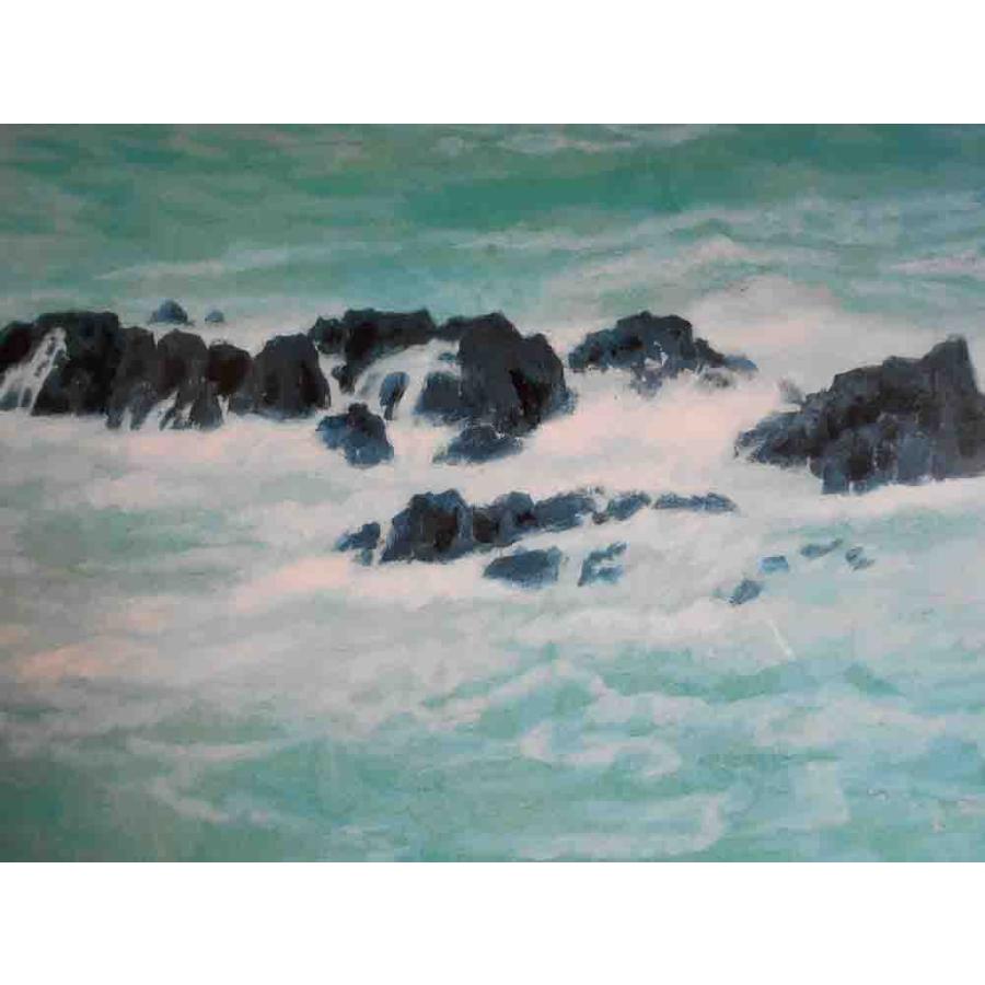 東山魁夷 朝涛／絵画 複製画 : 古都-京都 掛け軸専門店文永堂 - 通販