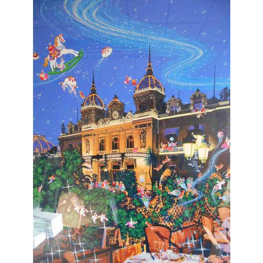 絵画 ヒロ、ヤマガタ／モンテカルロの夜 版画 シルクスクリーン 全国