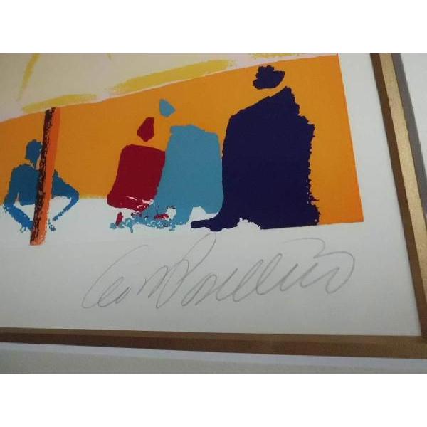 抽象画　レオ・パシリコ　セレナーデ　原画 版画 レオ・パシリコ パティオパーティー シルクスクリーン 絵画