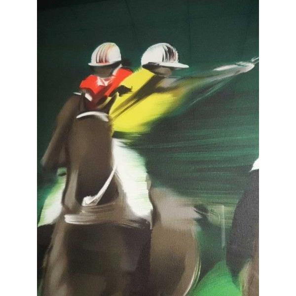 版画 ポロ／ビクトール・スパン リトグラフ 絵画 全国送料無料 : 古都