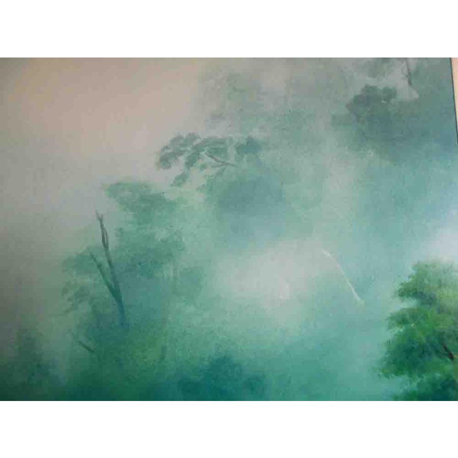 東山魁夷 霧深き谷／絵画 複製画 : 古都-京都 掛け軸専門店文永
