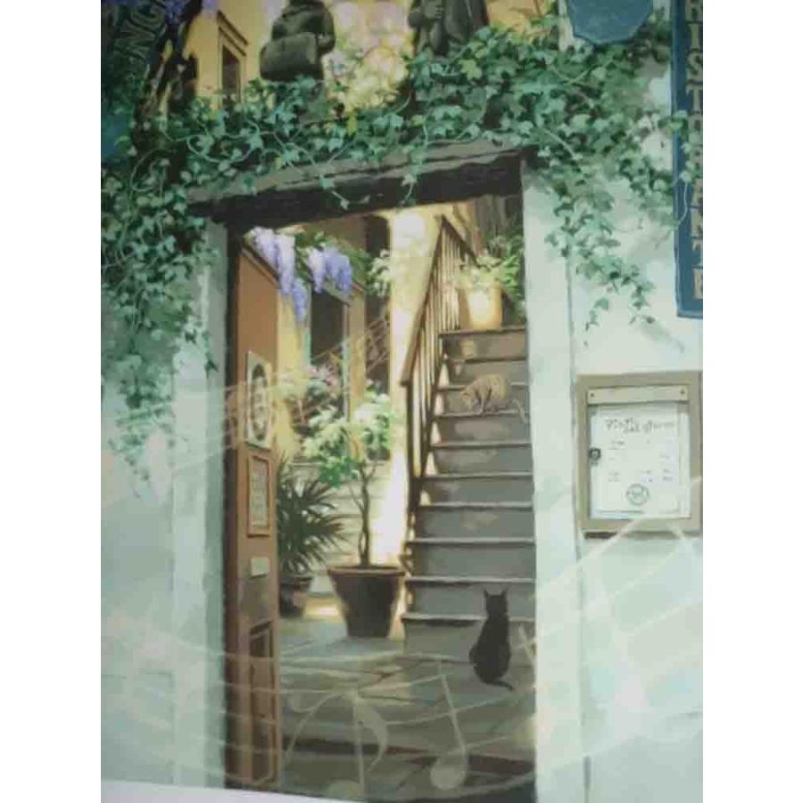 笹倉鉄平 グリチーネ／絵画 版画 シルクスクリーン 全国送料無料