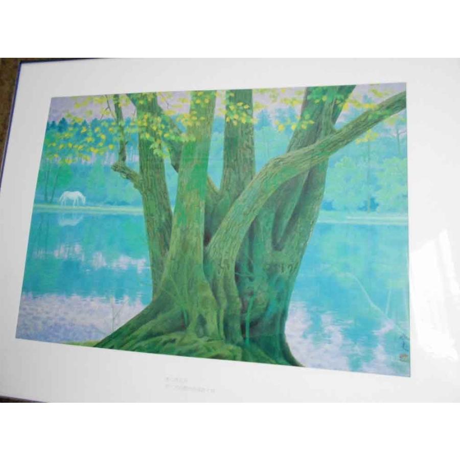 東山魁夷 若草の季節 絵画 複製画 : 古都-京都 掛け軸専門店文永堂