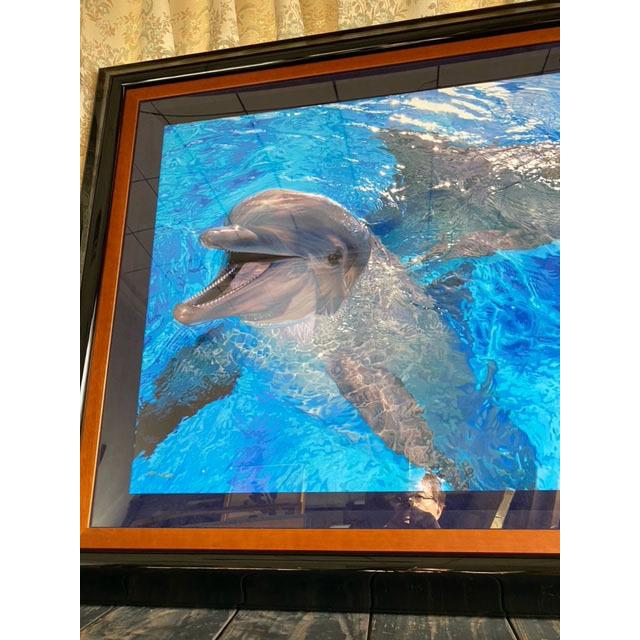 ラッセン絵画【ミクスドメディア】 クリスチャン・リース・ラッセンがミクストメディアの版画で制作