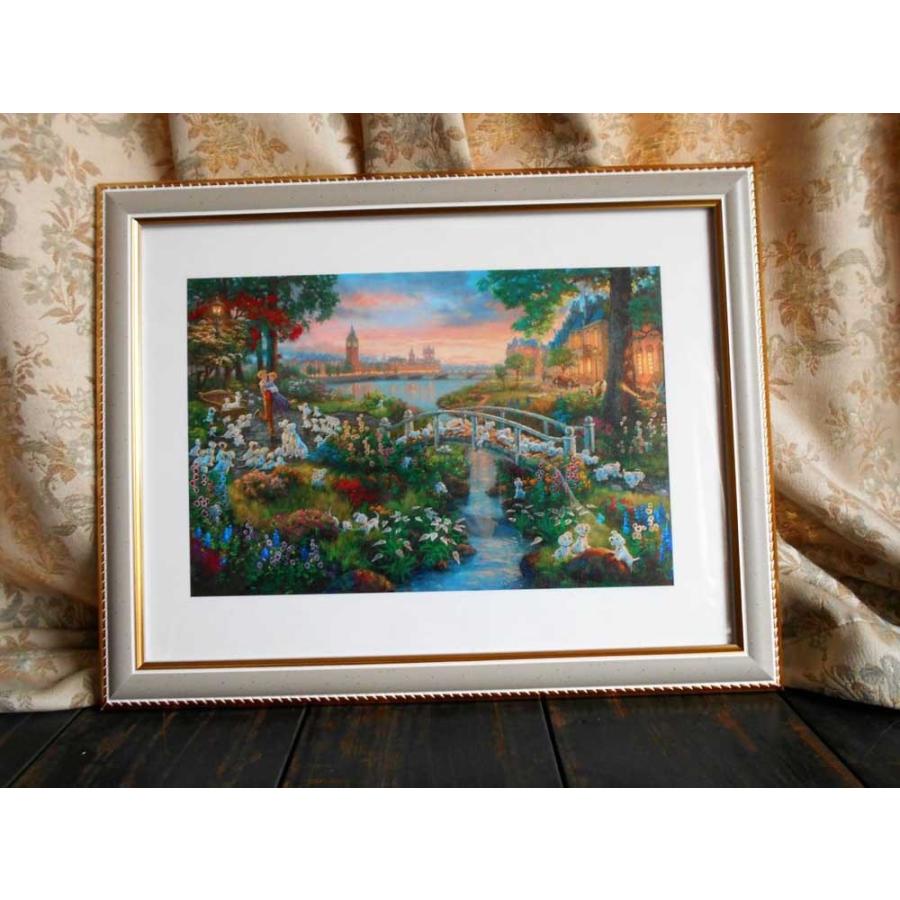 トーマスキンケード101キャンバスアート101匹わんちゃん絵画新品