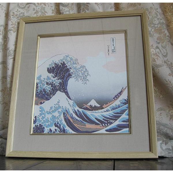 葛飾北斎 神奈川沖浪裏 富嶽三十六景 浮世絵 絵画 色紙 額 : 古都-京都