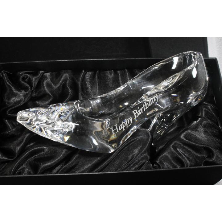 ガラスの靴ハイグレードタイプ プロポーズ 名入れ シンデレラ