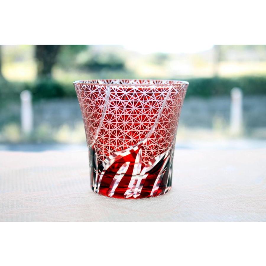 還暦のプレゼント 名入れ切子グラス 赤 還暦祝い 切子細工 退職祝い 還暦の記念品 母の日ギフト 誕生日祝 還暦のお祝い Kiriko R アトリエkana ヤフー店 通販 Yahoo ショッピング