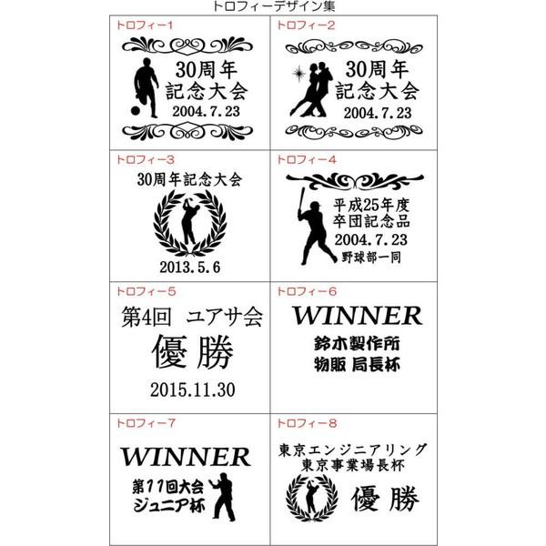 トロフィー クリスタル スポーツ ゴルフ806 B 女神807B ゴルフコンペ 記念品 表彰楯 退職記念品 卒団記念品 先生への記念品 卒業記念品の画像