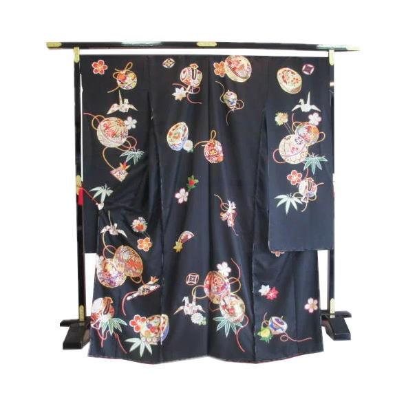 振袖 単品 HL 絵羽柄 ポリエステル ダスティーカラー no.20