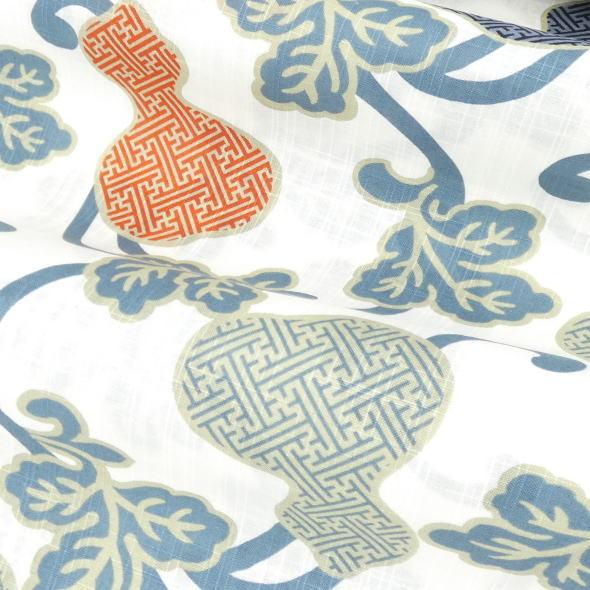 龍村美術きもの」浴衣反物 瓢箪 : いつも元気なきもの屋さんヤフー店  