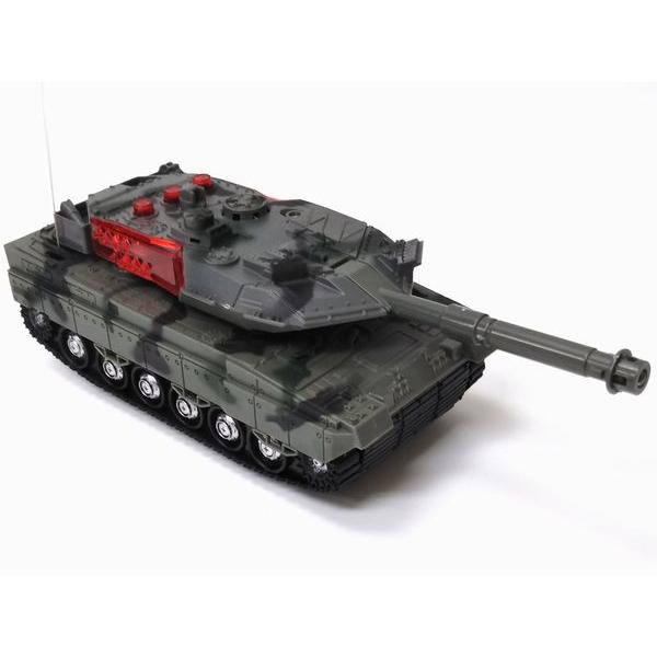 送料無料 光る ミサイル サウンド付きラジコン玩具 戦車レオパルト２型 ダークグレイイ A Kind あきんど 通販 Yahoo ショッピング