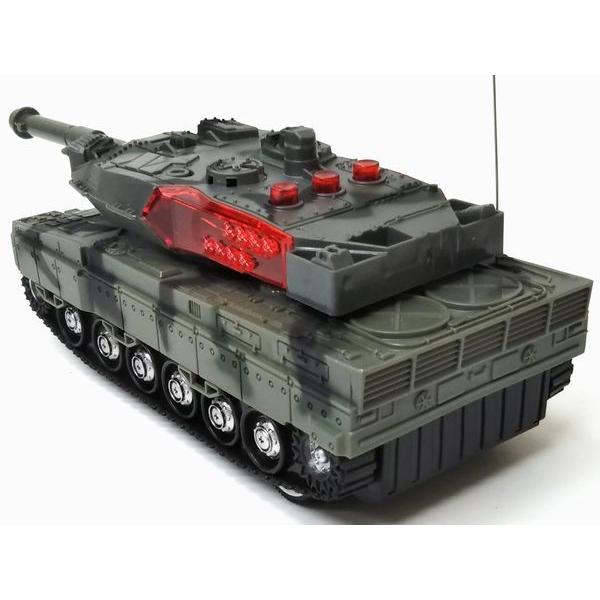 送料無料 光る ミサイル サウンド付きラジコン玩具 戦車レオパルト２型 ダークグレイイ A Kind あきんど 通販 Yahoo ショッピング