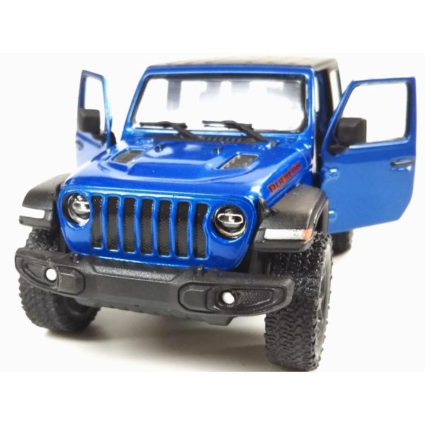 Kinsmart/キンスマート◇2018ジープラングラー/ハードトップ/ブルー◇1/34ダイキャストモデルミニカー (プルバックカー)