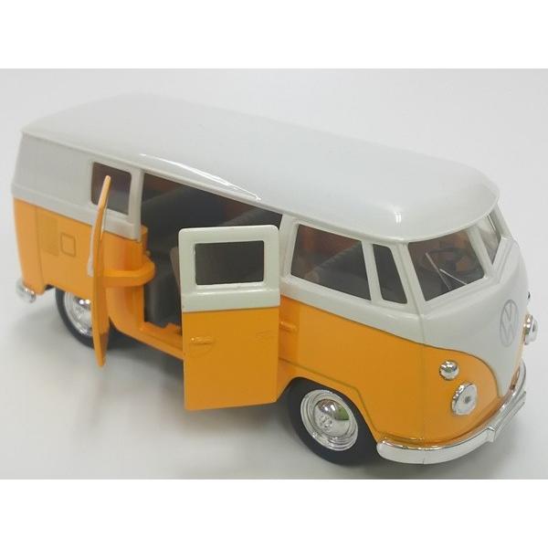 Welly ウィリー フォルクスワーゲンビートルバス ワーゲンバスタイプ2 T1 ダイキャストプルバックミニカー イエロー A Kind あきんど 通販 Yahoo ショッピング