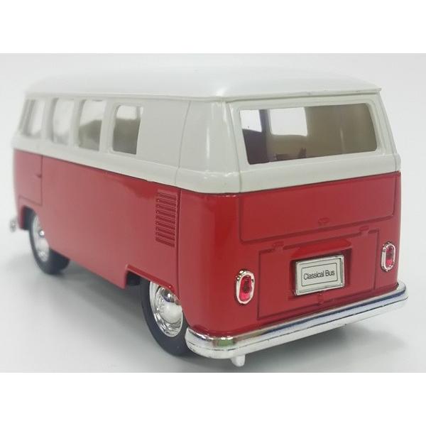 Welly ウィリー フォルクスワーゲンビートルバス ワーゲンバスタイプ2 T1 ダイキャストプルバックミニカー レッド A Kind あきんど 通販 Yahoo ショッピング