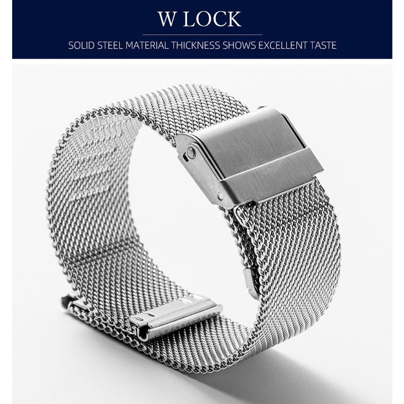 腕時計ベルト 時計バンド メッシュ ステンレス ステンレス 腕時計ベルト 時計バンド メッシュ ステンレス ステンレス