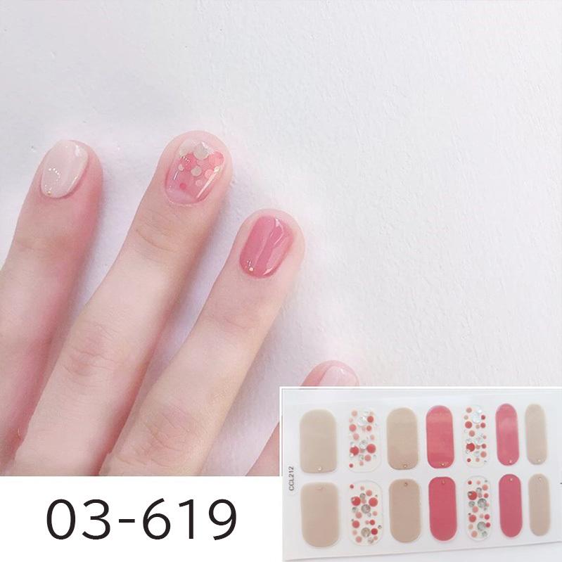 ネイルシール ジェルネイルシール 貼るだけ ネイルアート セルフネイル