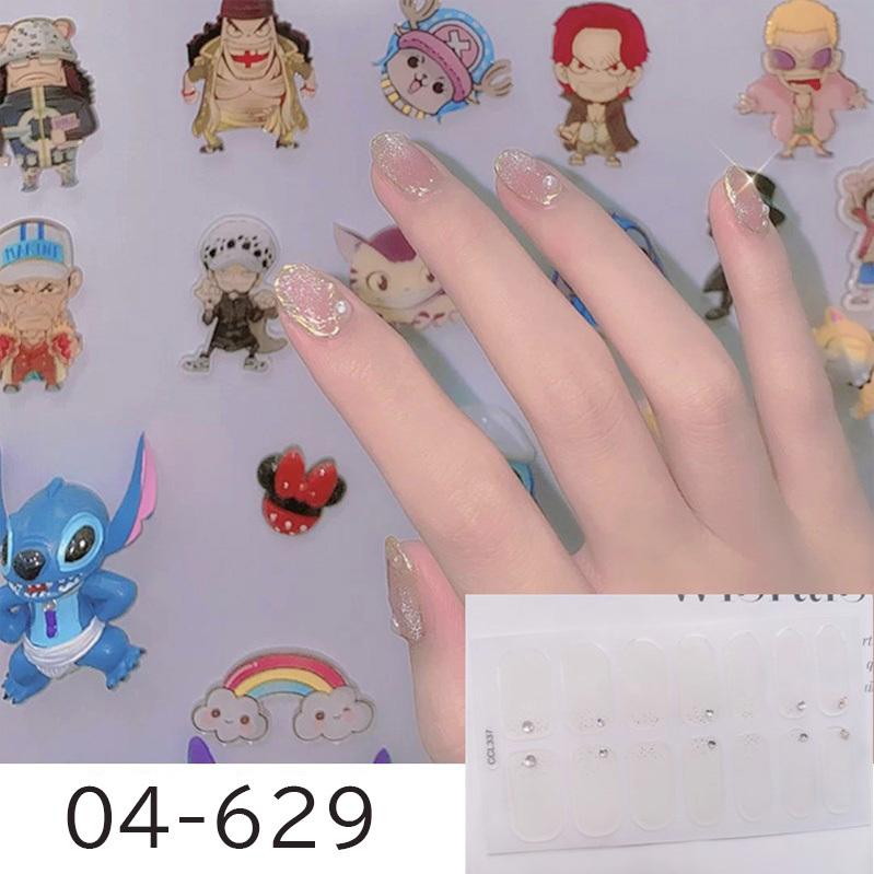 ネイルシール ジェルネイルシール 貼るだけ ネイルアート セルフネイル