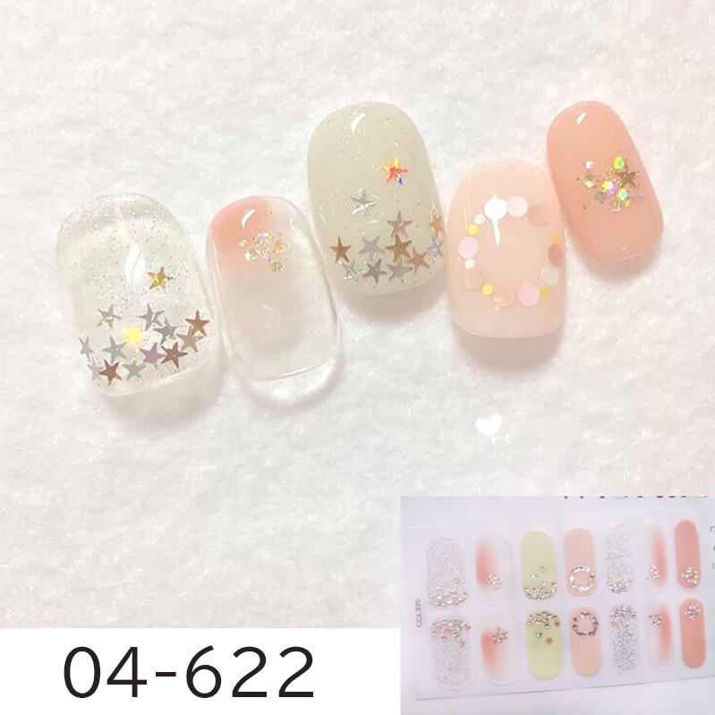 ネイルシール ジェルネイルシール 貼るだけ ネイルアート セルフネイル