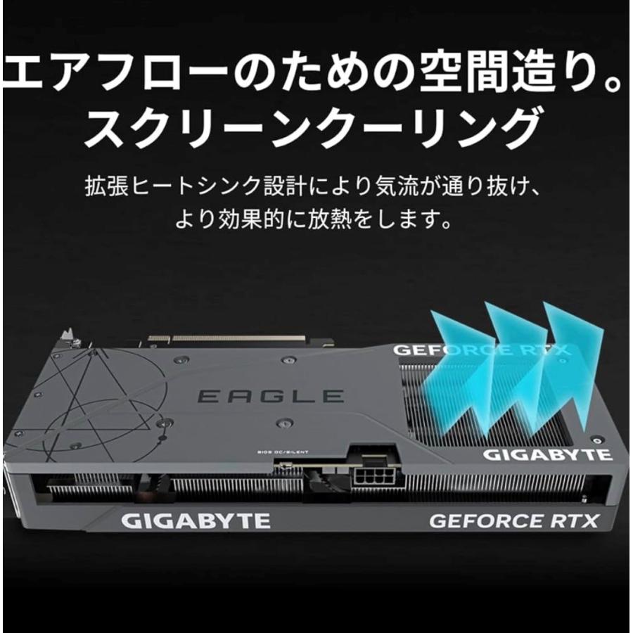 GIGABYTE NVIDIA GeForce RTX4060Ti 搭載 グラフィックボード GDDR6 