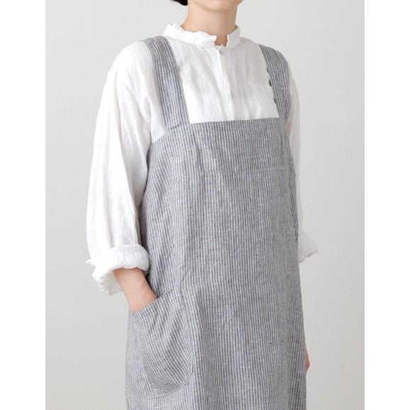 fog linen work（フォグリネンワーク） リネンスクエアクロスエプロン 