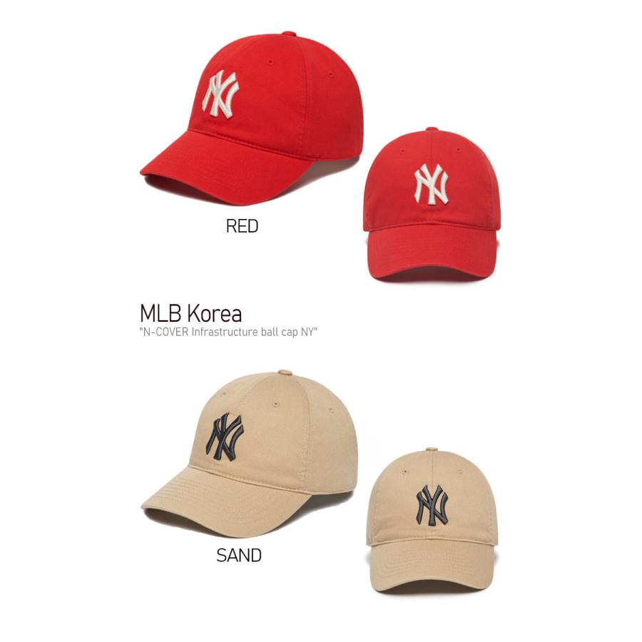 エムエルビー キャップ MLB Korea N-COVER Infrastructure ball cap NY Nカバー インフラストラクチャー ボールキャップ ニューヨークヤンキース 3ACP6601N ACC｜a-labs｜05