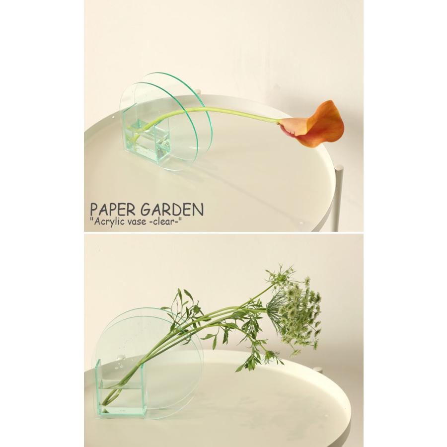 ペーパーガーデン 花瓶 PAPER GARDEN アクリル フラワーベース Mサイズ Acrylic folwer vase Msize mint ミント 韓国雑貨 おしゃれ ACC｜a-labs｜02