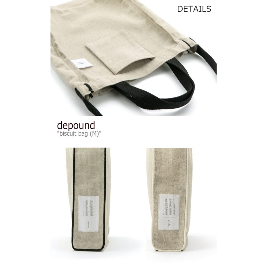 デパウンド ショルダーバッグ depound メンズ レディース biscuit bag (M) ビスケット バッグ M BROWN IVORY BLACK 300918236/43 301269517 バッグ｜a-labs｜04
