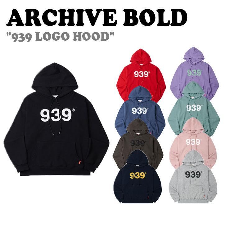 アーカイブボールド パーカー ARCHIVE BOLD 39 LOGO HOOD 39ロゴ フード 全9色 21SS-SH-001 ウェア｜a-labs