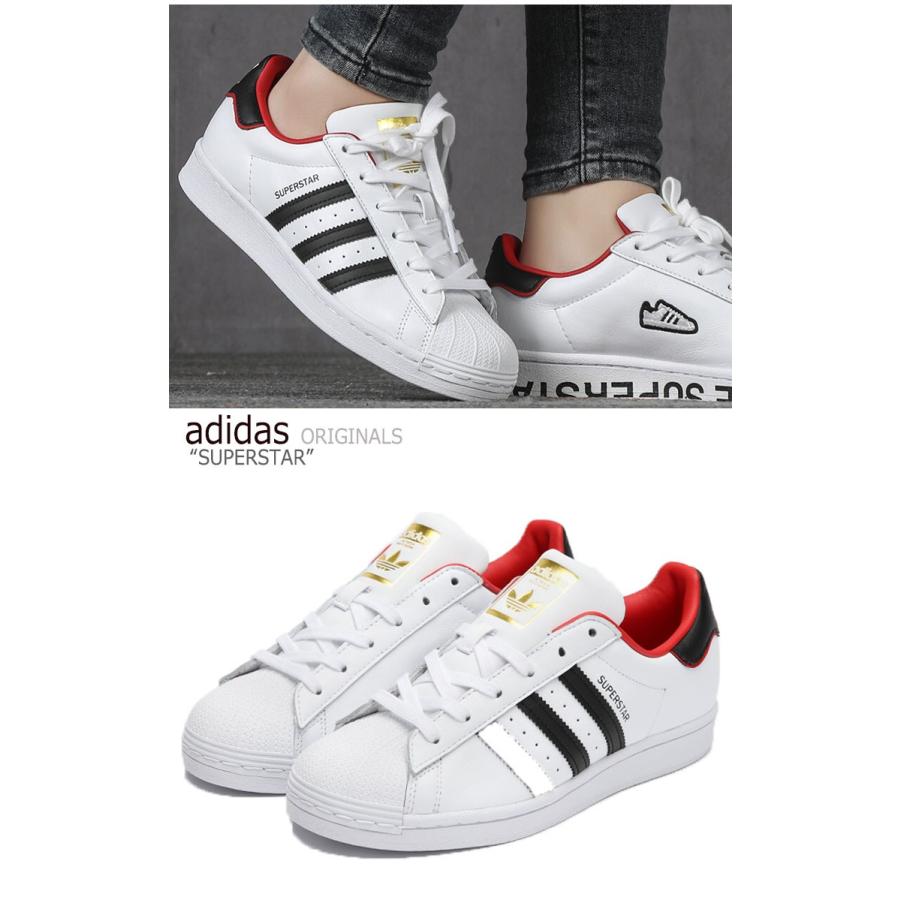 代引不可 アディダス スーパースター スニーカー Adidas メンズ レディース スーパースター ホワイト Black ブラック Red レッド Fw6384 シューズ 新品未使用 新古品 完売 Lewisfamilyinsurance Com