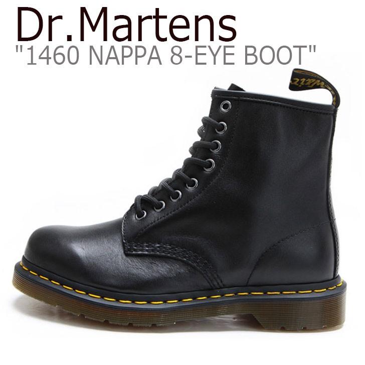 新発売の ドクターマーチン スニーカー Dr Martens メンズ 1460 Nappa 8 Eye Boot 1460 ナッパ 8 ホール ブーツ Black ブラック 1102 シューズ 格安即決 Clearchannel Com Br