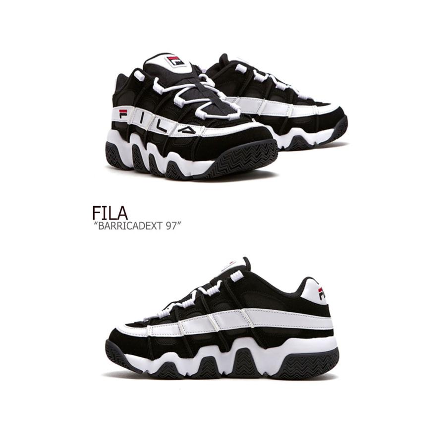 fila black and white