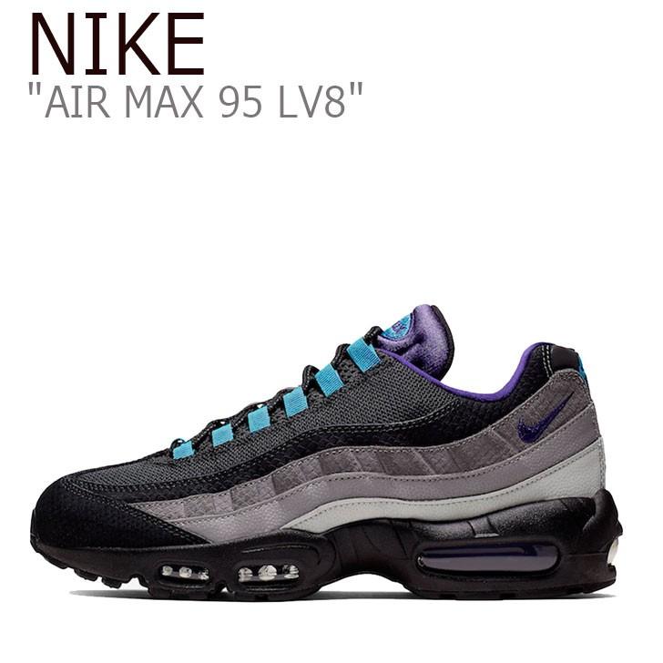 black and purple air max 95