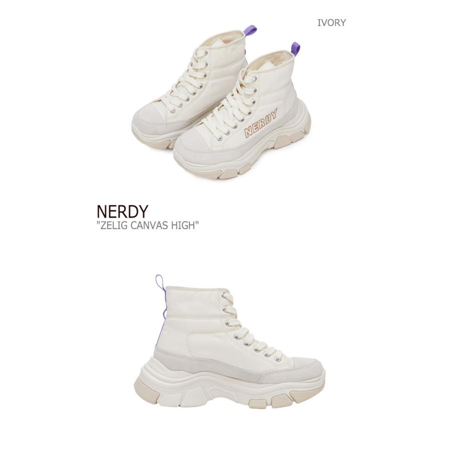 ノルディ スニーカー NERDY ZELIG CANVAS HIGH ゼリグ キャンバス ハイ BLACK PURPLE IVORY ノルディー PNES21AE10010/170/030 シューズ ノルディ スニーカー NERDY ZELIG CANVAS HIGH ゼリグ キャンバス ハイ BLACK PURPLE IVORY ノルディー PNES21AE10010/170/030