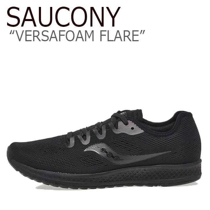 サッカニー スニーカー Saucony メンズ Versafoam Flare ヴァーサフォーム フレア Black ブラック S 52 シューズ Sn Sc S A Labs 通販 Yahoo ショッピング