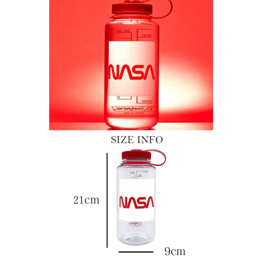 Nalgene ボトル 水筒 広口 ボトルケース ナルゲン TRITAN WIDE NASA 1L トライタン ナサ ワイド 軽量 目盛り 運動 持ち運び アウトドア 1色 1553422 OTTD｜a-labs｜03