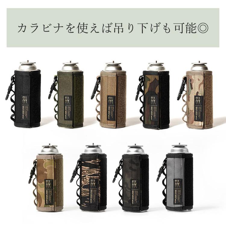 CB缶カバー ガス缶 カバー イソ CB缶 ワイルド ワイルド ウェスト ケース WILD WILD WEST Butane Gas Warmer ブタンガス ウォーマー ベルクロ 124 OTTD｜a-labs｜05