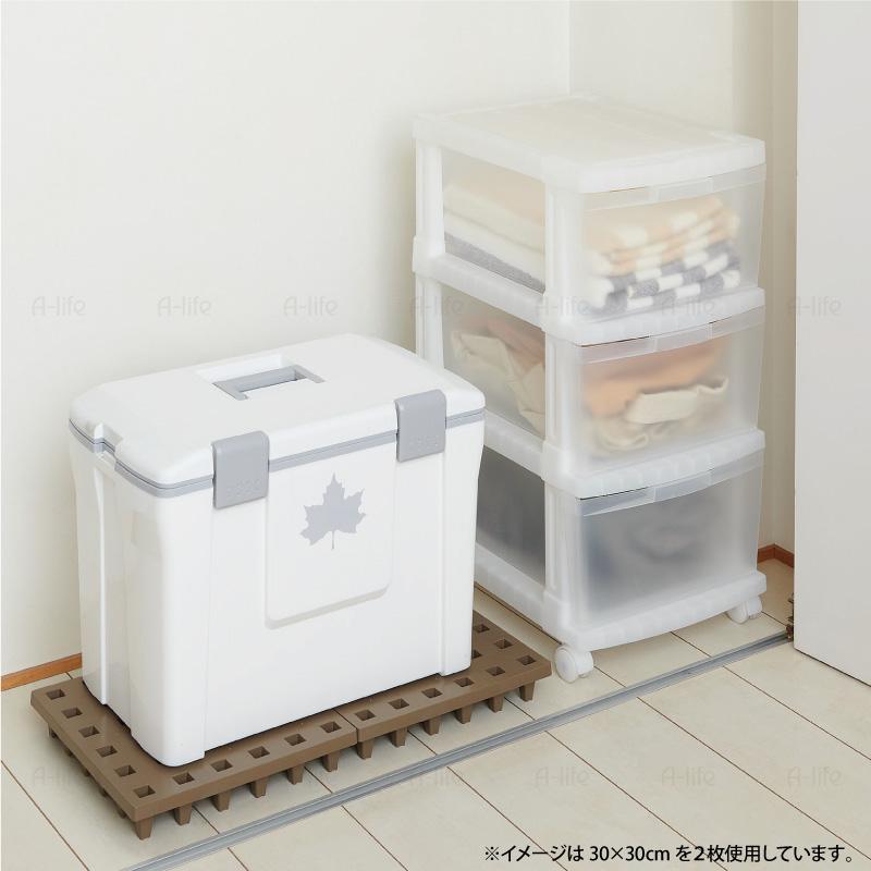 日本製 ジョイントパレット ミニ 30×30cm 24枚 連結 プラスチック