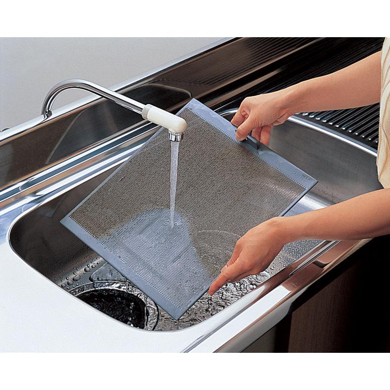 油汚れが簡単に落ちる 換気扇 カバー cm 25cm用 フィルター 掃除 清掃 台所 窓 キッチン 大掃除 新生活 交換 フード シルバー アイデア Kc 1 A Life Shop 通販 Yahoo ショッピング