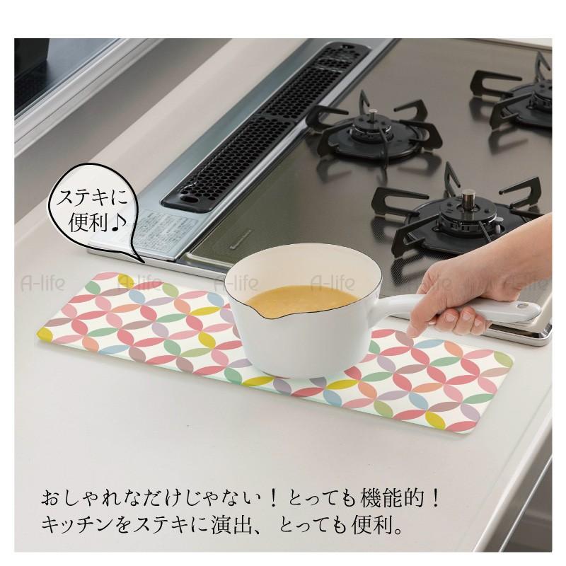 耐熱 強化ガラス キッチン トッププレート まな板 カッティングボード