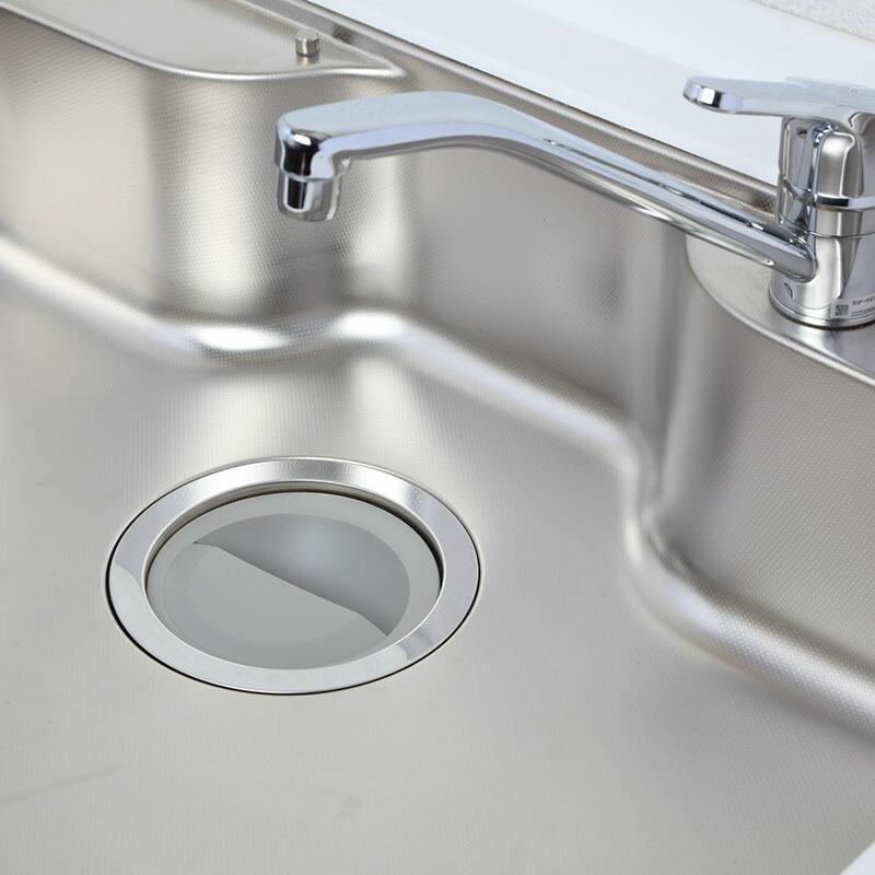 キッチン 流し用 排水プレート グレー 145mm用 標準 サイズ 日本製 