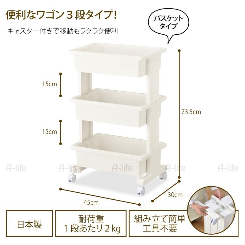 KOKUYO is 三段ワゴンキャスター ホワイト KOKUYO is 三段ワゴンキャスター ホワイト