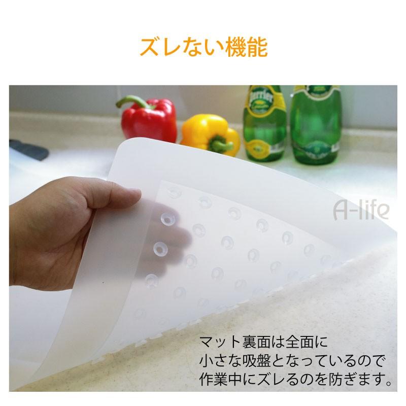 シリコンマット シリコン マット キッチンシート 保護マット キッチン 保護マット M 半透明 45 57 5cm 日本製 シリコン マット T A Life Shop 通販 Yahoo ショッピング