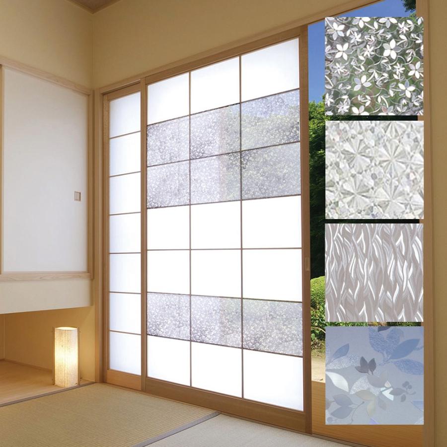 キラキラ障子デコシート 28cm×94cm×3枚入 KSD-01小花