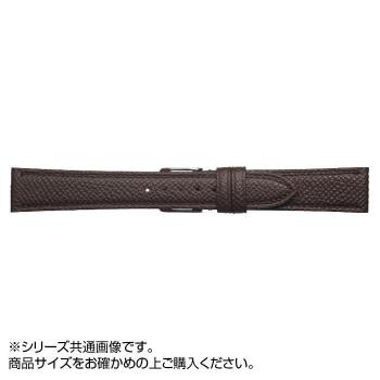 Emitta (エミッタ) 時計バンド ワープロラックス 16mm ダークブラウン (美錠:銀) EW-B16