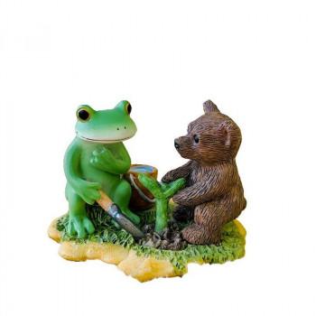 コポー お花を育てるカエルとクマ 73788 : A-life Shop - 通販 - Yahoo