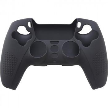 PS5用 コントローラーシリコンカバー ブラック CY-P5CRSC-BK : A-life  