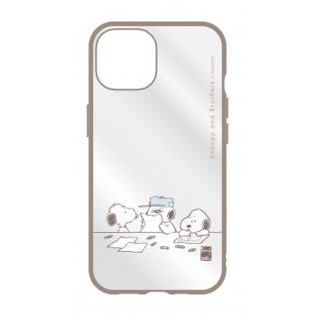 ピーナッツ IIIIfit Clear iPhone15/14/13対応ケース きょうだい SNGG-07C
