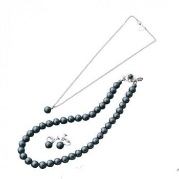 【送料無料】ユキコハナイ　パール３点セット　Ａ−ＹＨ１５０ＢＫ　Ａ−ＹＨ１５０ＢＫ【ギフト館】 ユキコハナイ パール3点セット A-YH150BK 5471-153 : A-life Shop